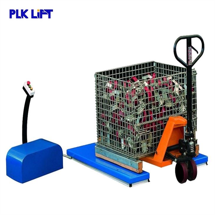 Electric U Shape Pallet Lift Table